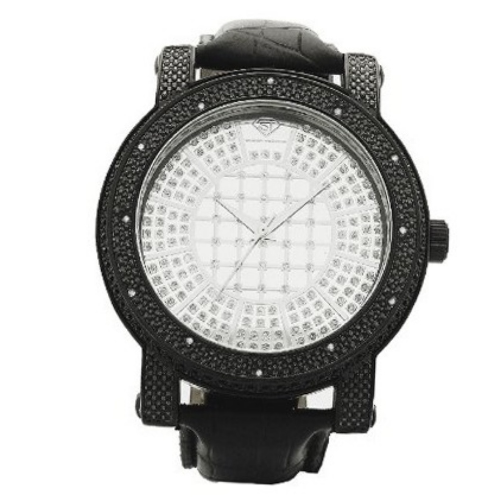 Super Techno 0.12ct Diamonds watch 9001